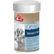 8in1 Excel Brewers Yeast пивные дрожжи для кошек и собак, 140 шт.