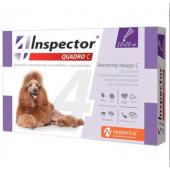 Инспектор Квадро С (Quadro С) капли для собак 10-25 кг, 3 шт