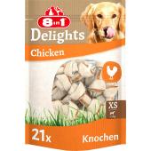 8in1 Delights Chicken Bones лакомство для собак куринные кости 252 г