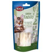 Trixie Chicken Tenders лакомство для кошек 100% отварная куриная грудка