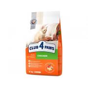 Club 4 paws сухой корм для котят с курицей (на развес)