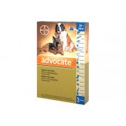 Advocate для собак от 25 до 40 кг эндоэктоцид 1 пипетка 4,0 мл
