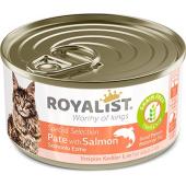 Royalist паштет для взрослых кошек с лососем 80 г