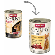 Carny Kitten консервы с говядиной и домашней птицей для котят, 400 г