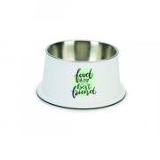 Beeztees Stainless steel feeding or drinking bowl Best Friend металлическая миска для собак, Ø19×9 см, 800 мл