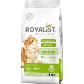 Royalist полнорационный сухой корм для взрослых кошек премиум класса (целый мешок 15 кг)