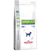 Royal Canin Urinary S/O Small Dog USD 20 Canine диетический корм для взрослых собак весом до 10 кг., при заболеваниях дистального отдела мочевыделительной системы (целый мешок 8 кг) 