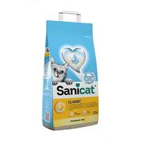 Sanicat Classic Unsecented натуральный впитывающий наполнитель, 20 л