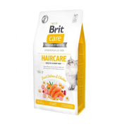 Brit Care Cat Grain Free Hair Care Healthy & Shiny Coat, сухой беззерновой корм для кошек с лососем и курицей для поддержания блеска шерсти и здоровья кожи, (на развес)