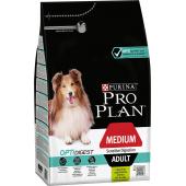 Pro Plan Medium Adult для взрослых собак средних пород с ягненком (целый мешок 3 кг )