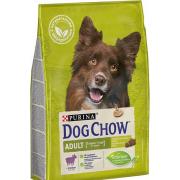 Dog Chow корм для собак старше 1 года с ягненком (целый мешок 2.5 кг)