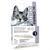 Burdi Fipro капли для кошек от блох и клещей, 1 пипетка