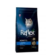 Reflex PLus Adult Salmon сухой корм для кошек со вкусом лосося (целый мешок 15 кг)