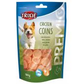 Trixie Premio лакомства для собак, куриные монеты 100 гр