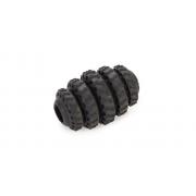 Beeztees Rubber toy Zany резиновая игрушка-жевалка для собак, черная, 10 × Ø7 см