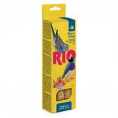 Rio палочки для волнистых попугайчиков и экзотов с медом, 2х40 г