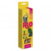 RIO палочки для средних попугаев с тропическими фруктами, 2×75 г