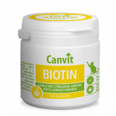 Canvit Biotin витамины для укрепления кожи и против выпадения шерсти для кошек, 100 т