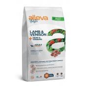 Alleva Holistic Adult Lamb and Venision Mini корм для взрослых собак мелких пород с ягненком, олениной, коноплей и женьшенем, 2 кг