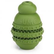 Beeztees Sumo Play Dentalo резиновая игрушка-граната для собак зеленая, размер S, 6×6×8,5 см