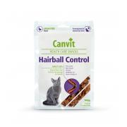Canvit Hairball Control полувлажное лакомство с мясом утки для выведения шерсти у кошек, 100 г
