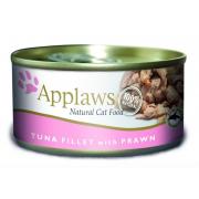 Applaws Tuna Fillet With Prawn филе для кошек с тунцом и креветками, 70 г