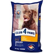Club 4 paws сухой корм для взрослых собак всех пород, для контроля веса (на развес)