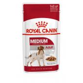 Royal Canin Medium Adult влажный корм для взрослых собак средних пород, в соусе 140 г