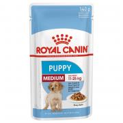 Royal Canin Medium Puppy влажный корм для щенков средних пород, в соусе 140 г