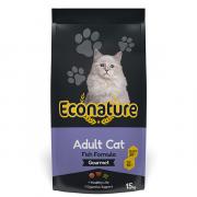 Econature сухой корм для взрослых кошек с рыбой, (целый мешок 15 кг)