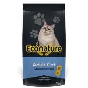 Econature сухой корм для кошек с курицей, (целый мешок 15 кг)