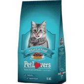 Pet Lovers полноценный сухой корм для взрослых кошек с курицей, (целый мешок 15 кг)