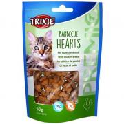 Trixie Pemio Barbecue Hearts лакомство для кошек с курицей, 50 г