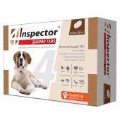 Inspector таблетки для собак от внешних и внутренних паразитов, свыше 16 кг 2 шт.