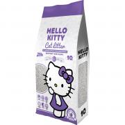 Hello Kitty комкующийся наполнитель с ароматом лаванды, 10 л