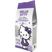 Hello Kitty бентонитовый наполнитель с ароматом лаванды, 5 л