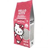 Hello Kitty бентонитовый наполнитель с ароматом детской присыпки, 5 л