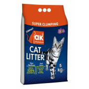Cat Litter комкующийся наполнитель с ароматом лаванды, 5 кг