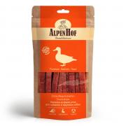 AlpenHof нарезка из филе утки для собак средних и крупных пород, 80 г