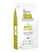 Brit Care Adult Small Breed гипоаллергенный сухой корм для взрослых собак мелких пород с ягненком и рисом (на развес)