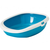 Savic Gizmo туалет-лоток для кошек 52×39,5×15 см, голубой