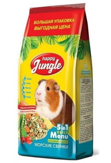 Happy Jungle основной рацион для морской свинки 900 г