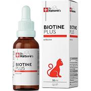Biotin Plus пищевая добавка для здоровья кожи и шерсти кошек, 50 мл