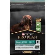 Pro Plan Adult Small&Mini Sensitive Digestion сухой корм для собак с ягненком, 3 кг