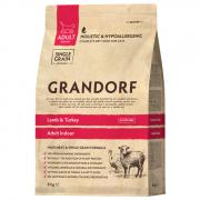 Grandorf Cat Lamb&Turkey Indoor сухой корм для взрослых домашних кошек с ягненком и индейкой (на развес)