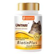 Unitabs BiotinPlus витамины для кошек для улучшения кожи и шерсти 120 табл.