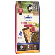 Bosch Mini Adult сухой корм для взрослых собак мелких пород с ягнёнком и рисом (целый мешок 15 кг)
