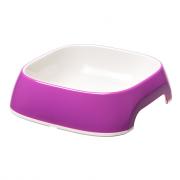 Ferplast Glam M Violet пластиковая миска для собак и кошек, 20 x 18,5 x 6 см, 0,75 л