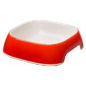 Ferplast Glam M Red пластиковая миска для собак и кошек, 20 x 18,5 x 6 см, 0,75 л