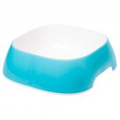 Ferplast Glam L Light Blue пластиковая миска для собак, 23,5 x 22,5 x 7 см, 1,2 л